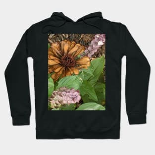 Greek basil and withered zinnia Hoodie